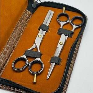 Professional Barber Razor Edge Thinning Scissors